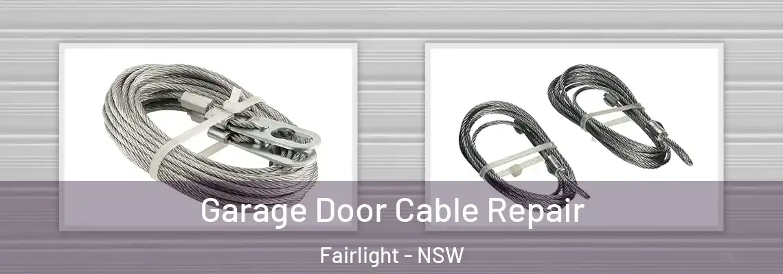 Garage Door Cable Repair Fairlight - NSW