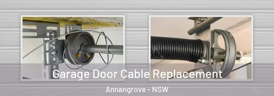 Garage Door Cable Replacement Annangrove - NSW