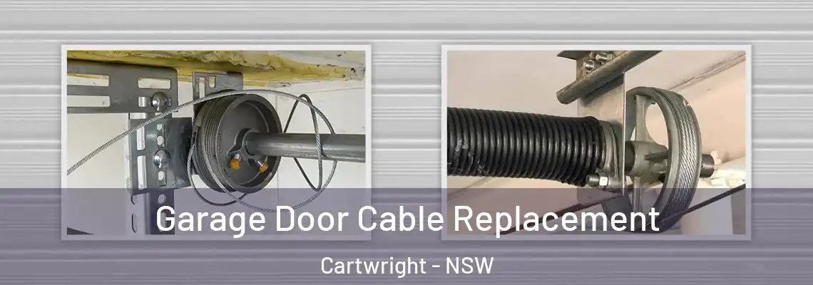 Garage Door Cable Replacement Cartwright - NSW