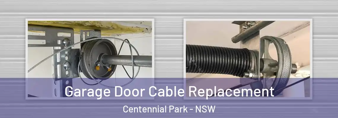 Garage Door Cable Replacement Centennial Park - NSW