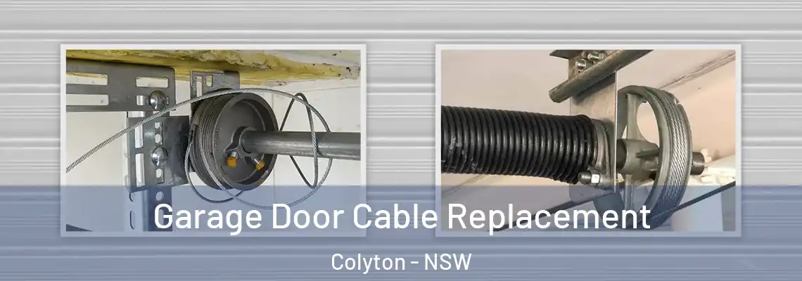 Garage Door Cable Replacement Colyton - NSW