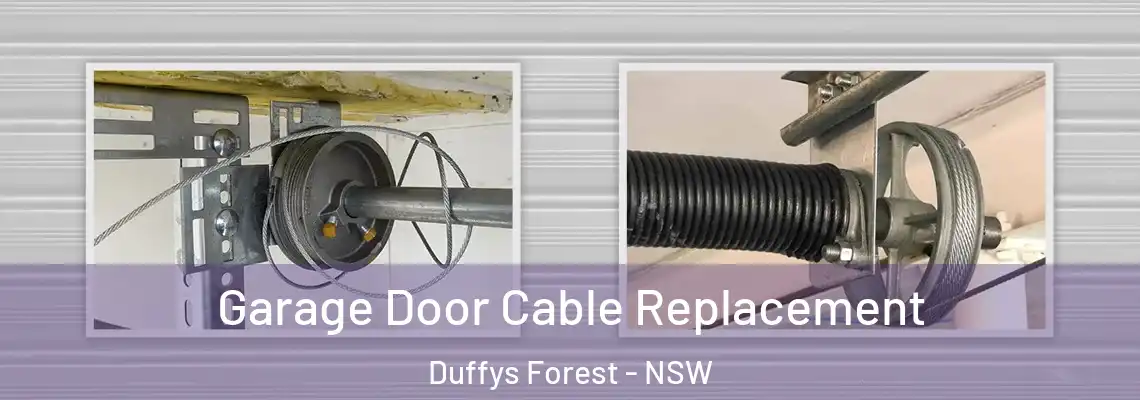 Garage Door Cable Replacement Duffys Forest - NSW