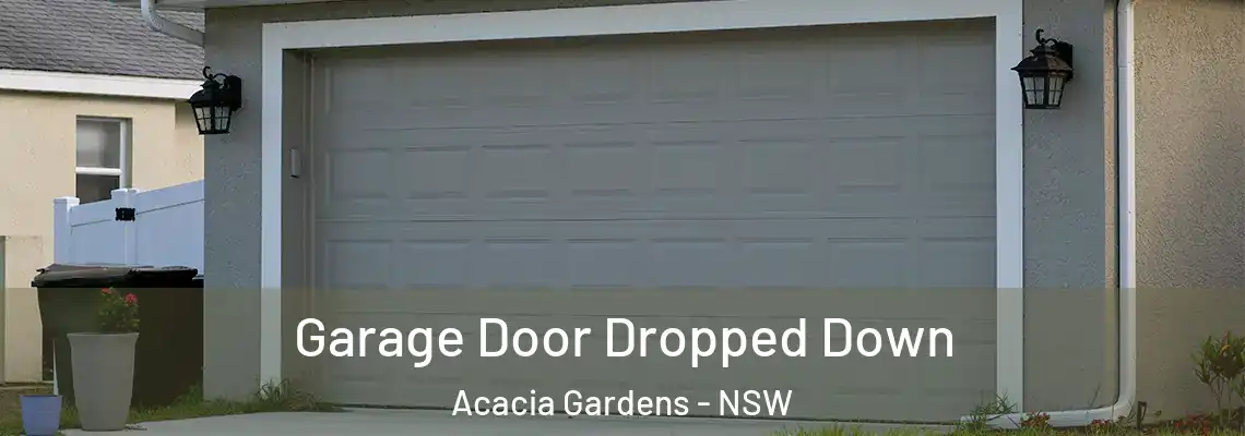 Garage Door Dropped Down Acacia Gardens - NSW
