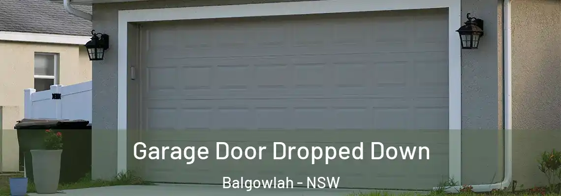  Garage Door Dropped Down Balgowlah - NSW