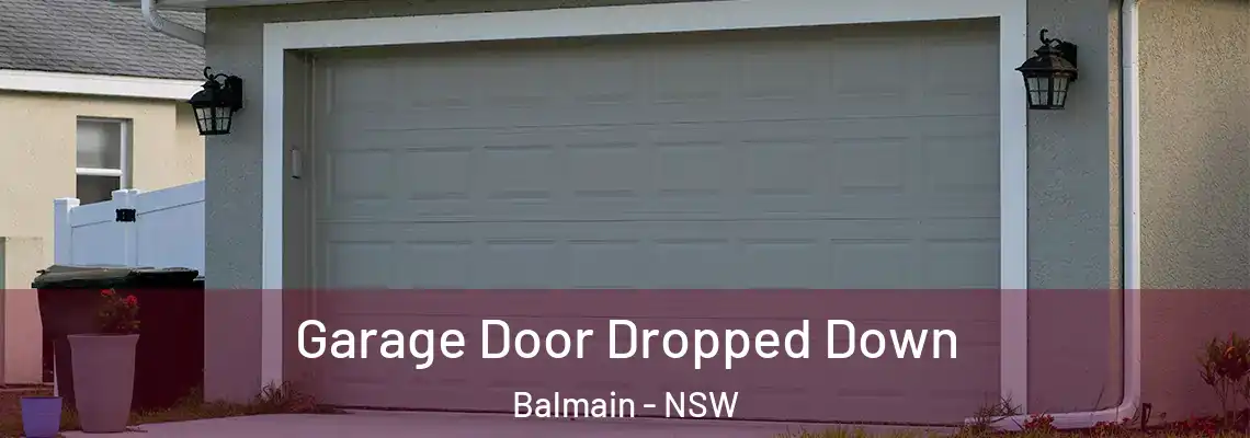 Garage Door Dropped Down Balmain - NSW