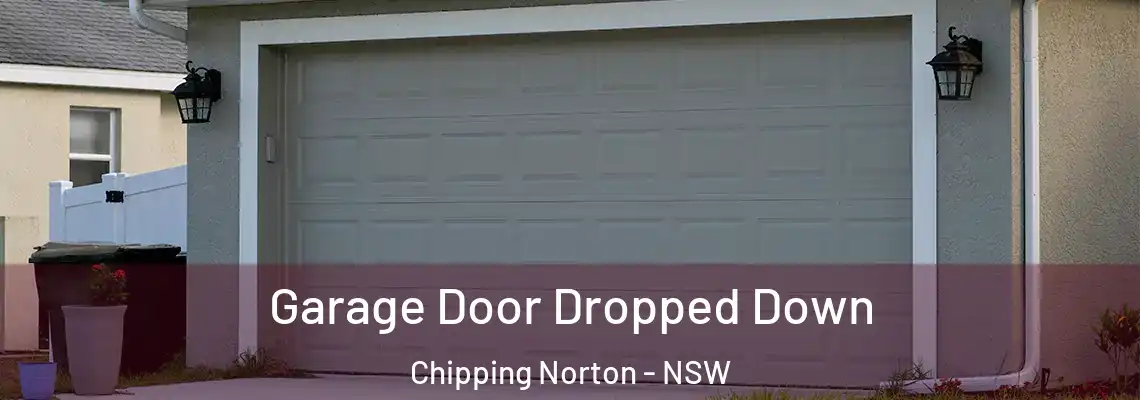 Garage Door Dropped Down Chipping Norton - NSW