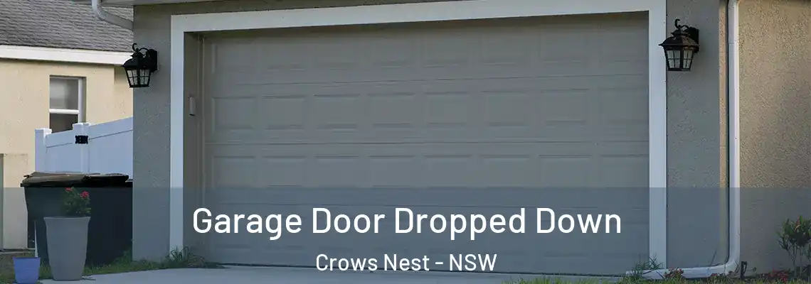 Garage Door Dropped Down Crows Nest - NSW