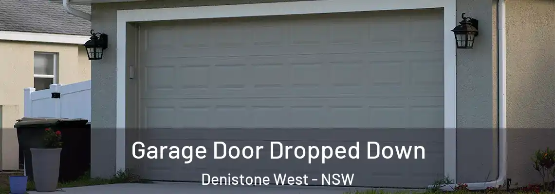 Garage Door Dropped Down Denistone West - NSW