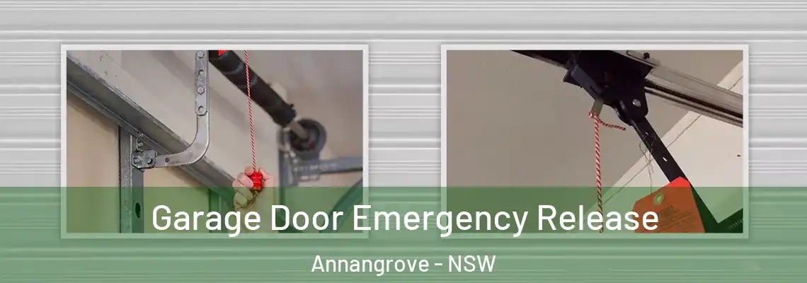 Garage Door Emergency Release Annangrove - NSW