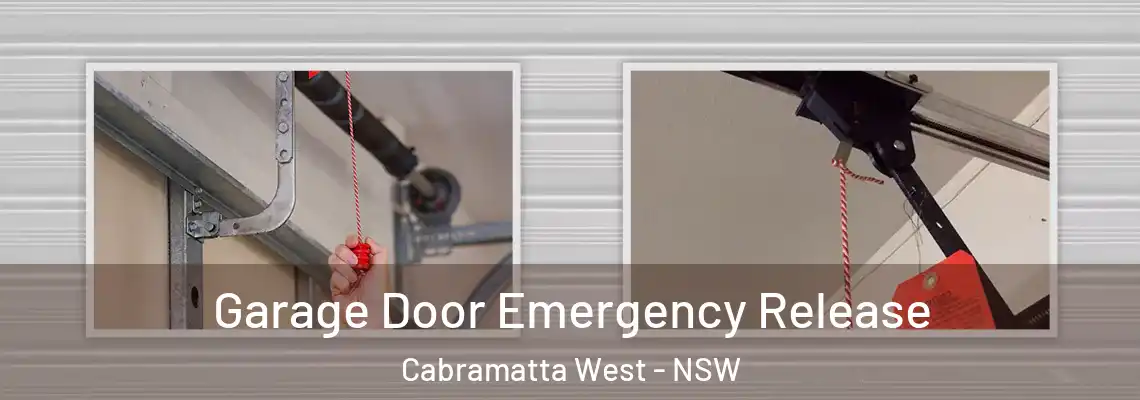 Garage Door Emergency Release Cabramatta West - NSW