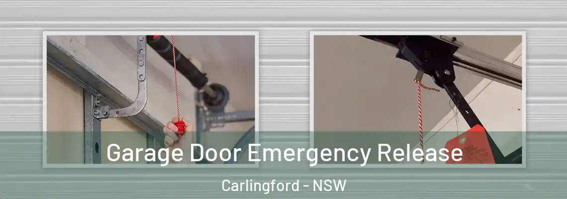 Garage Door Emergency Release Carlingford - NSW