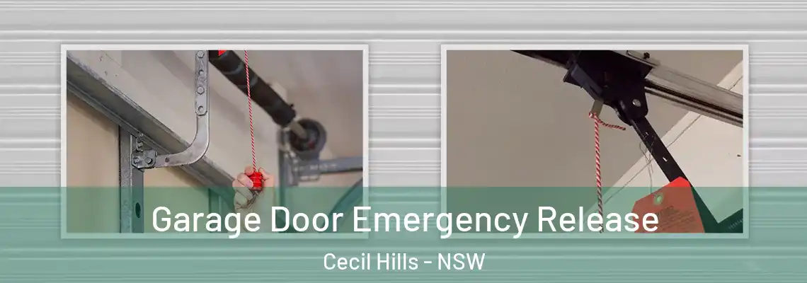 Garage Door Emergency Release Cecil Hills - NSW