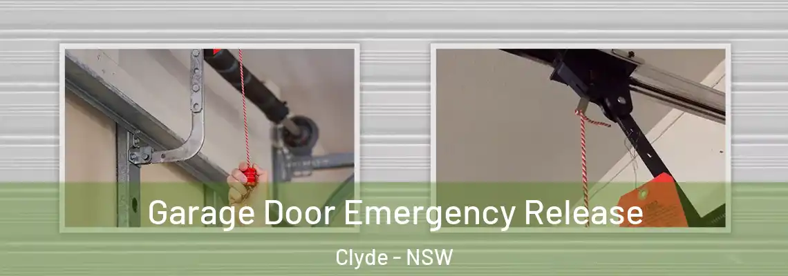 Garage Door Emergency Release Clyde - NSW
