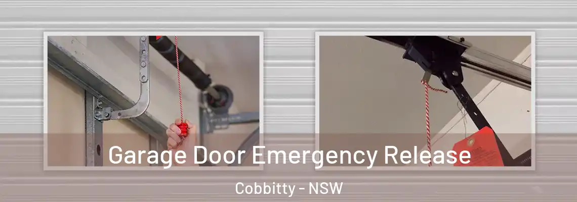 Garage Door Emergency Release Cobbitty - NSW
