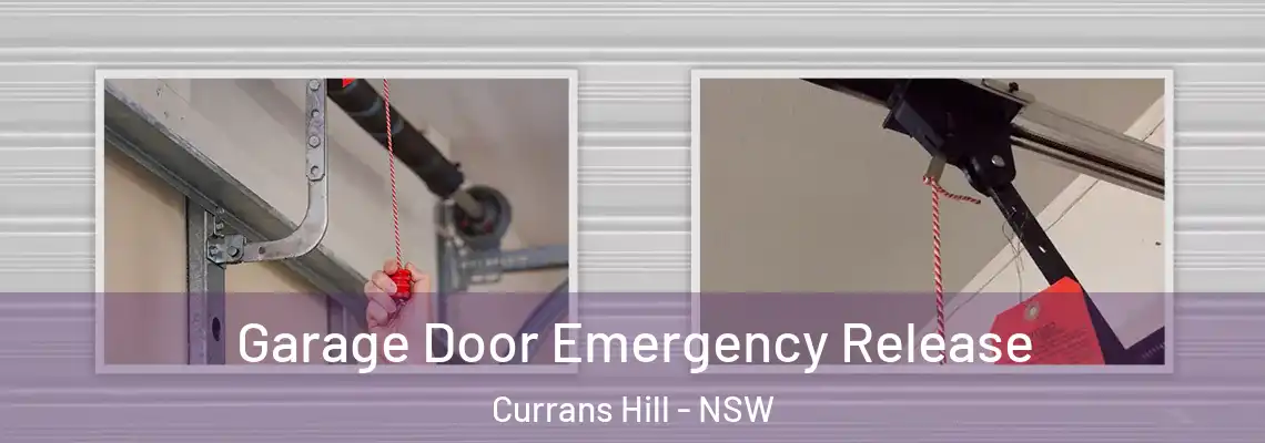 Garage Door Emergency Release Currans Hill - NSW