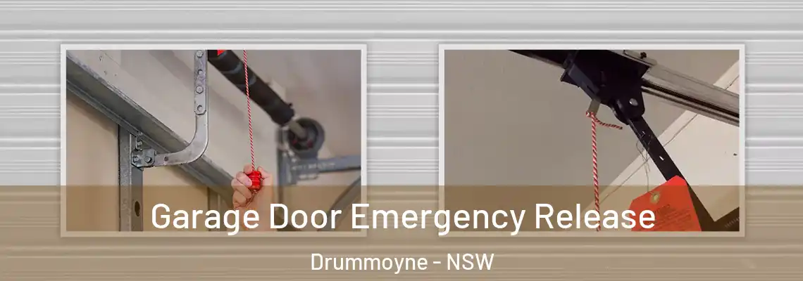 Garage Door Emergency Release Drummoyne - NSW