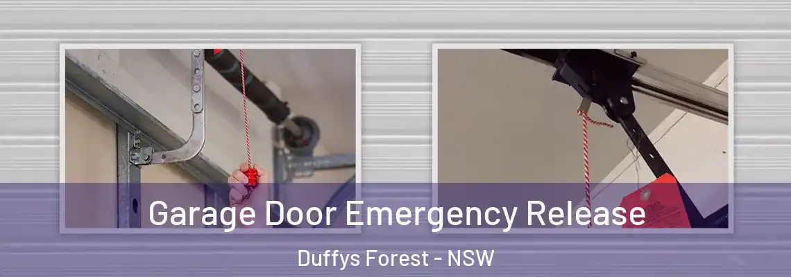 Garage Door Emergency Release Duffys Forest - NSW