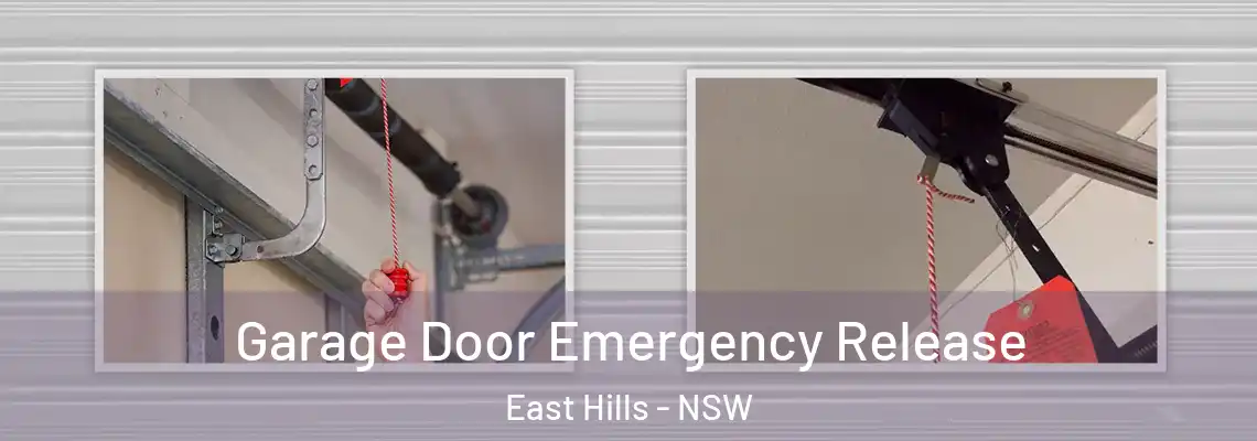 Garage Door Emergency Release East Hills - NSW