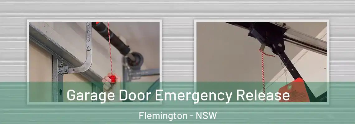 Garage Door Emergency Release Flemington - NSW