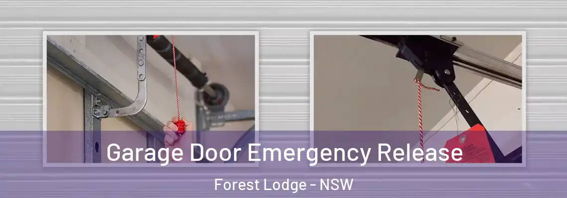 Garage Door Emergency Release Forest Lodge - NSW