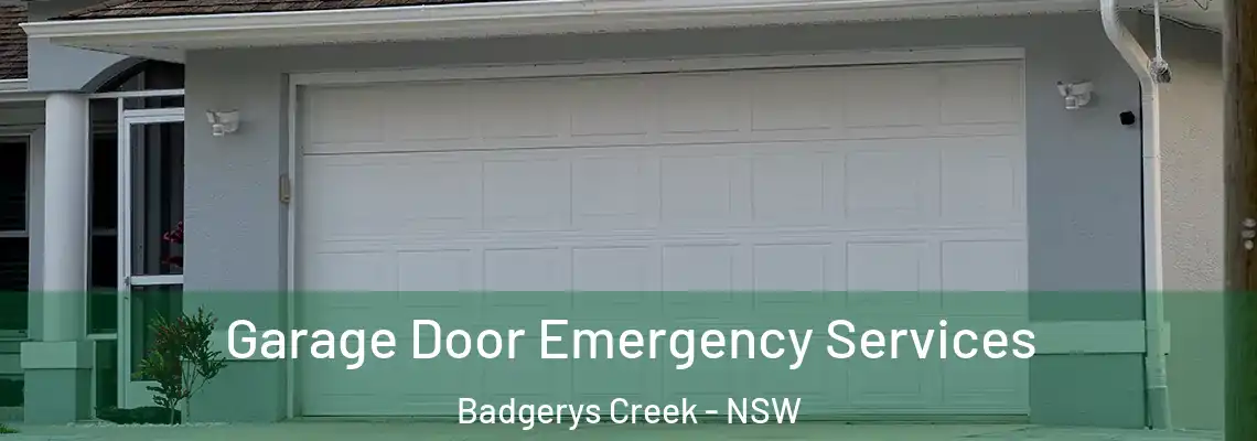 Garage Door Emergency Services Badgerys Creek - NSW