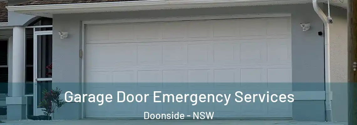 Garage Door Emergency Services Doonside - NSW