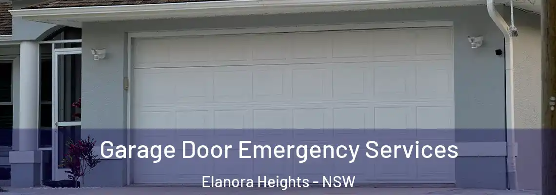 Garage Door Emergency Services Elanora Heights - NSW