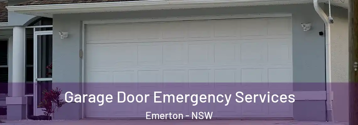 Garage Door Emergency Services Emerton - NSW