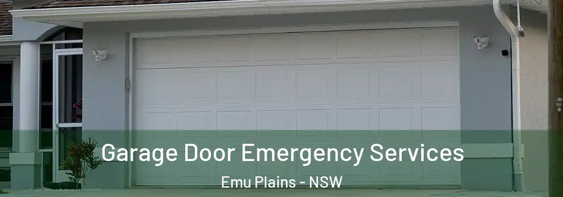 Garage Door Emergency Services Emu Plains - NSW