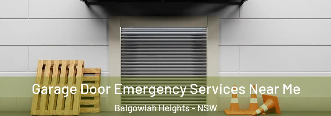 Garage Door Emergency Services Near Me Balgowlah Heights - NSW