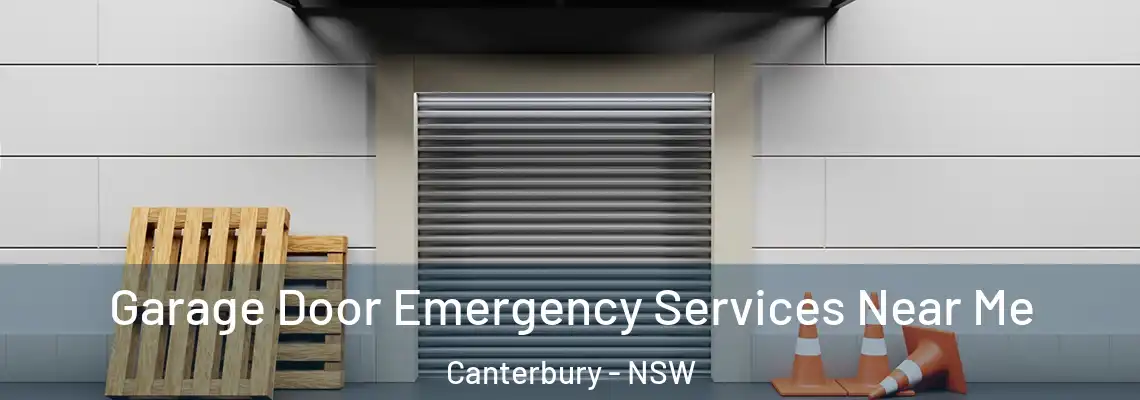 Garage Door Emergency Services Near Me Canterbury - NSW