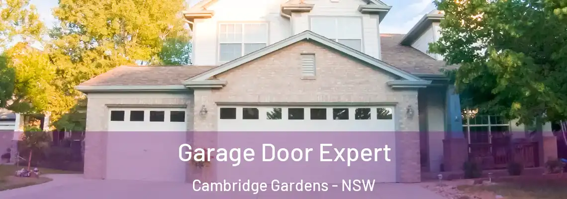 Garage Door Expert Cambridge Gardens - NSW