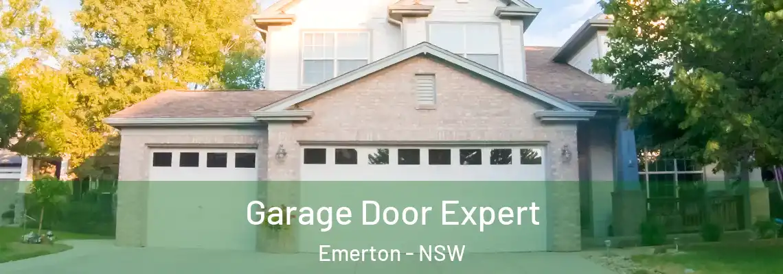 Garage Door Expert Emerton - NSW