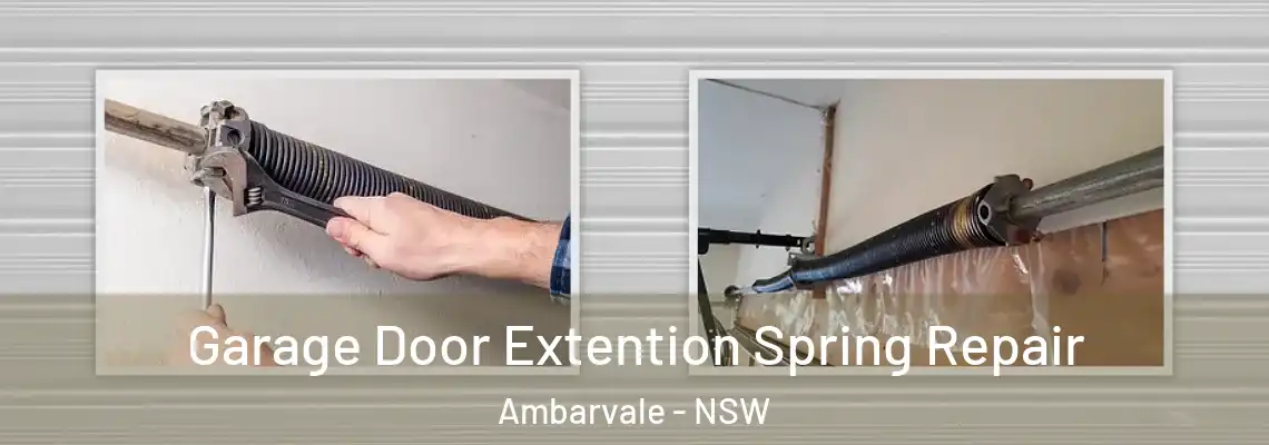 Garage Door Extention Spring Repair Ambarvale - NSW