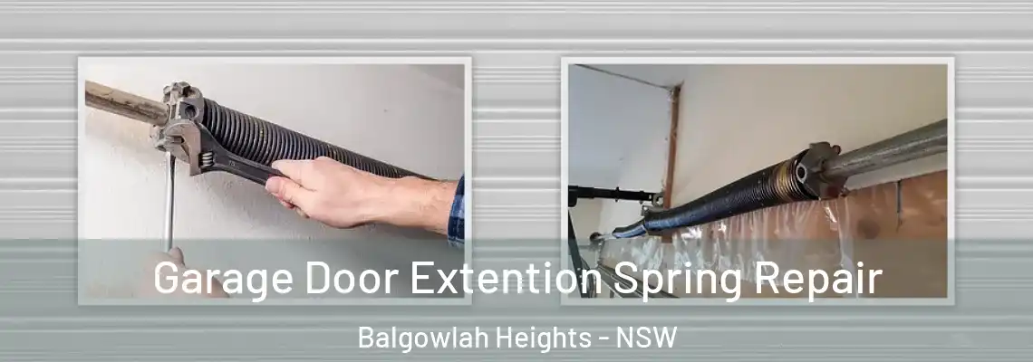 Garage Door Extention Spring Repair Balgowlah Heights - NSW
