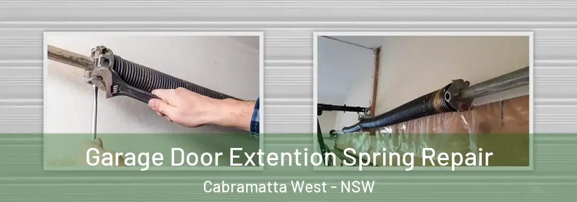Garage Door Extention Spring Repair Cabramatta West - NSW