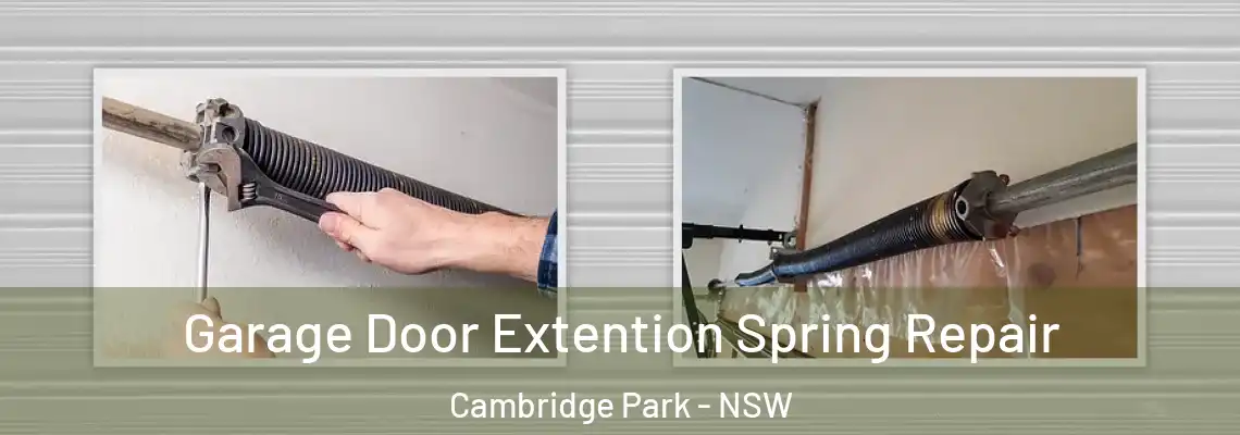 Garage Door Extention Spring Repair Cambridge Park - NSW