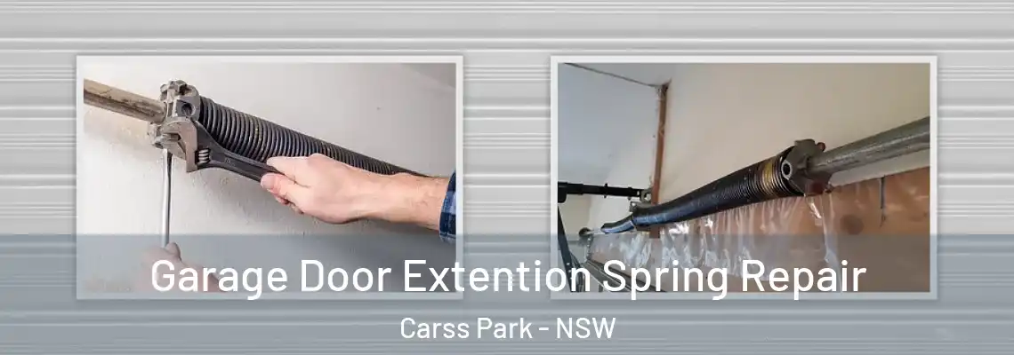 Garage Door Extention Spring Repair Carss Park - NSW