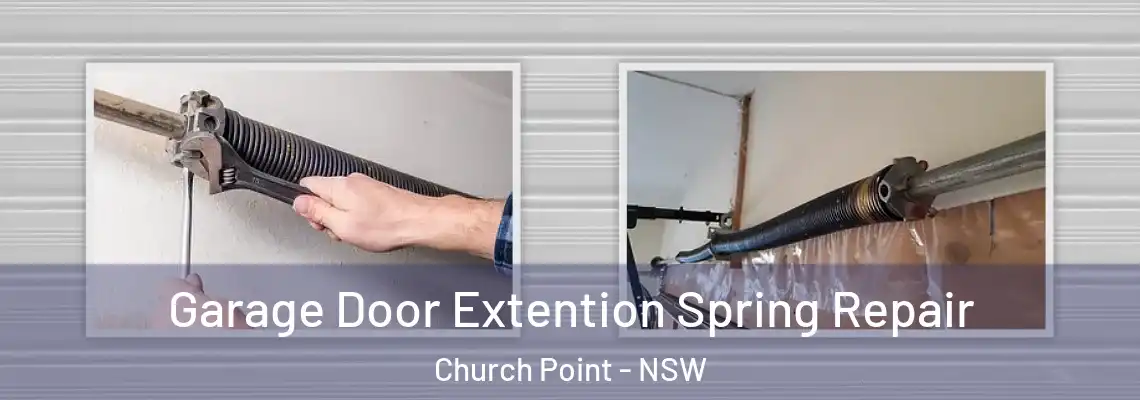 Garage Door Extention Spring Repair Church Point - NSW