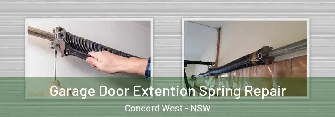 Garage Door Extention Spring Repair Concord West - NSW