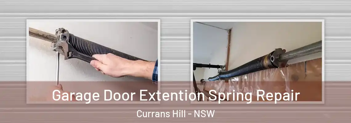 Garage Door Extention Spring Repair Currans Hill - NSW