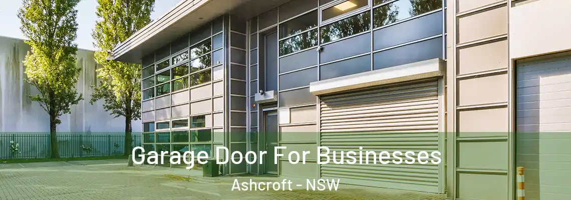 Garage Door For Businesses Ashcroft - NSW
