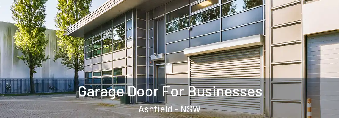 Garage Door For Businesses Ashfield - NSW