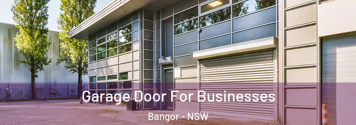 Garage Door For Businesses Bangor - NSW