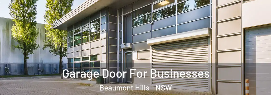 Garage Door For Businesses Beaumont Hills - NSW