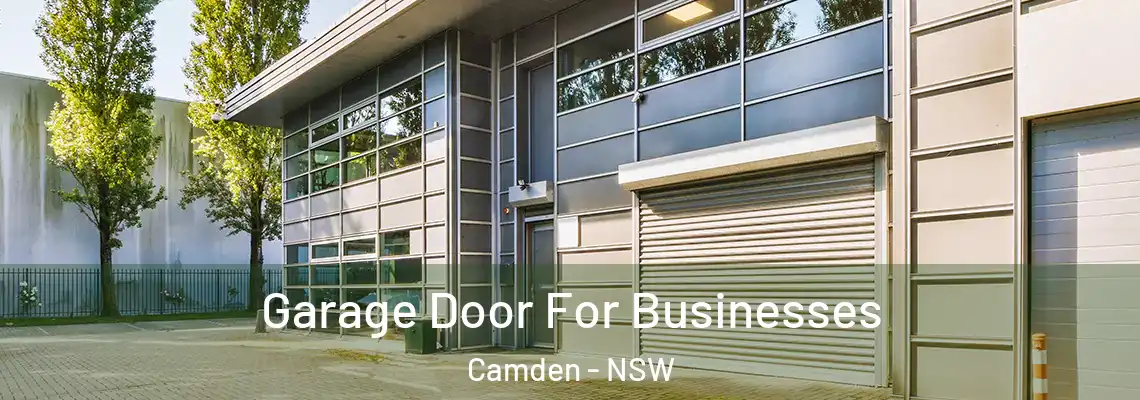 Garage Door For Businesses Camden - NSW