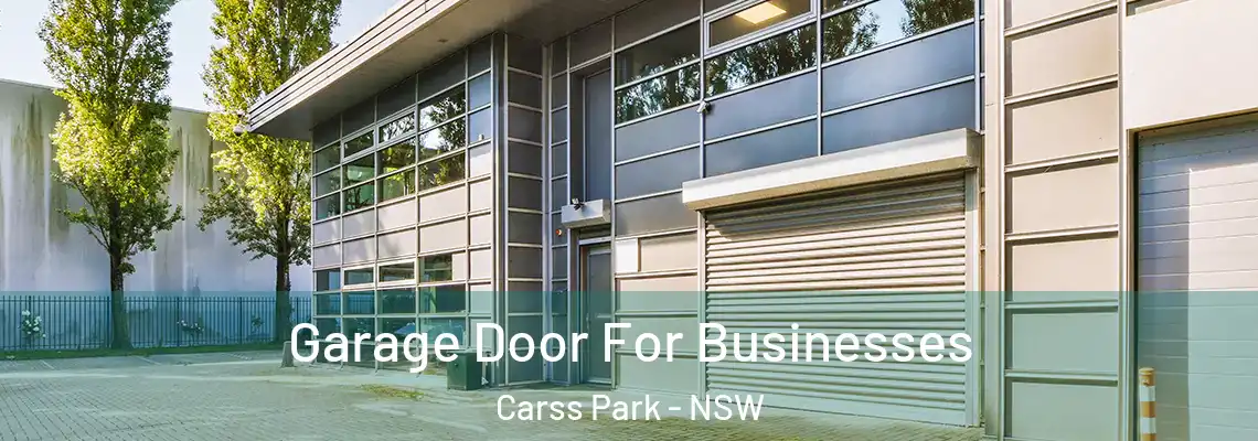  Garage Door For Businesses Carss Park - NSW