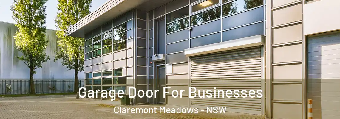 Garage Door For Businesses Claremont Meadows - NSW
