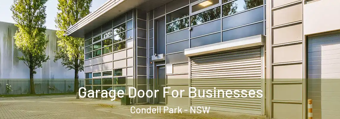 Garage Door For Businesses Condell Park - NSW