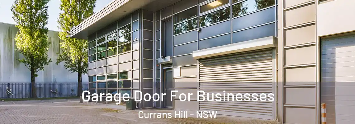 Garage Door For Businesses Currans Hill - NSW